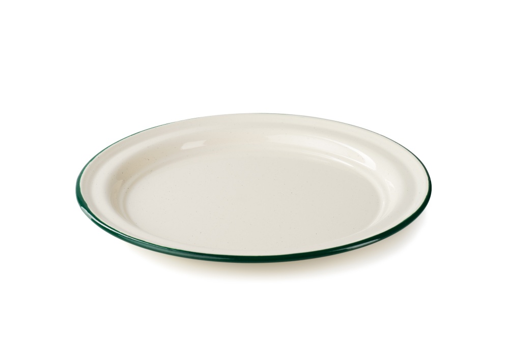 Bild på Deluxe Enamelware Plate Cream